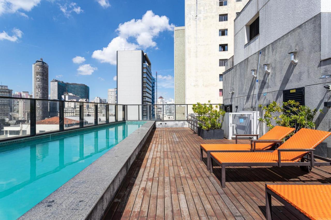 Aurora Paulistana A Passos Do Metro Republica Apartment São Paulo Luaran gambar