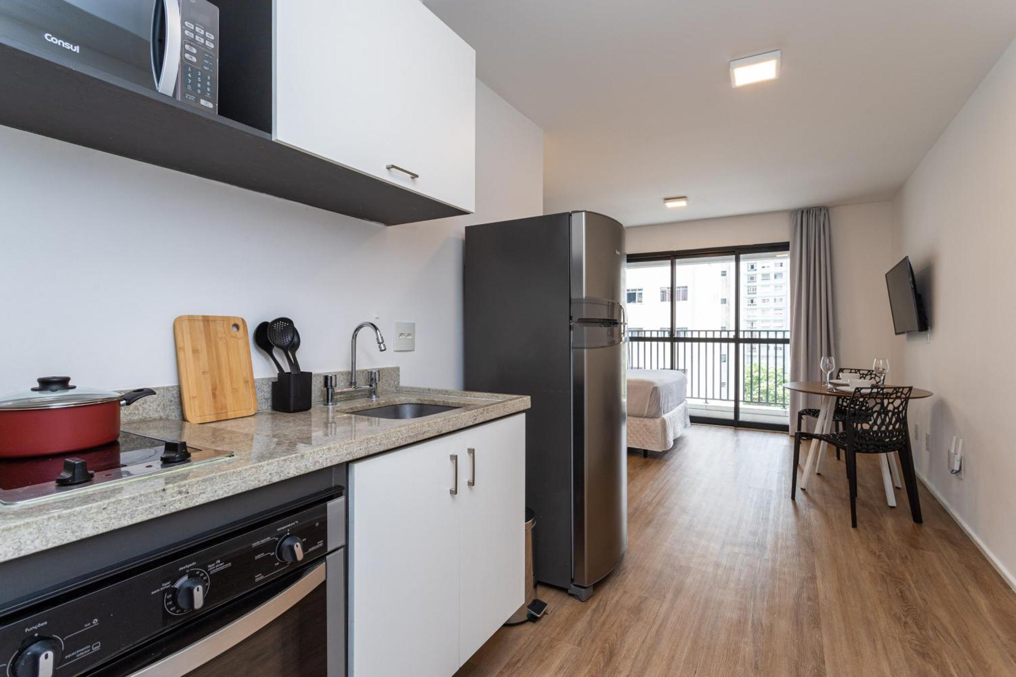 Aurora Paulistana A Passos Do Metro Republica Apartment São Paulo Luaran gambar